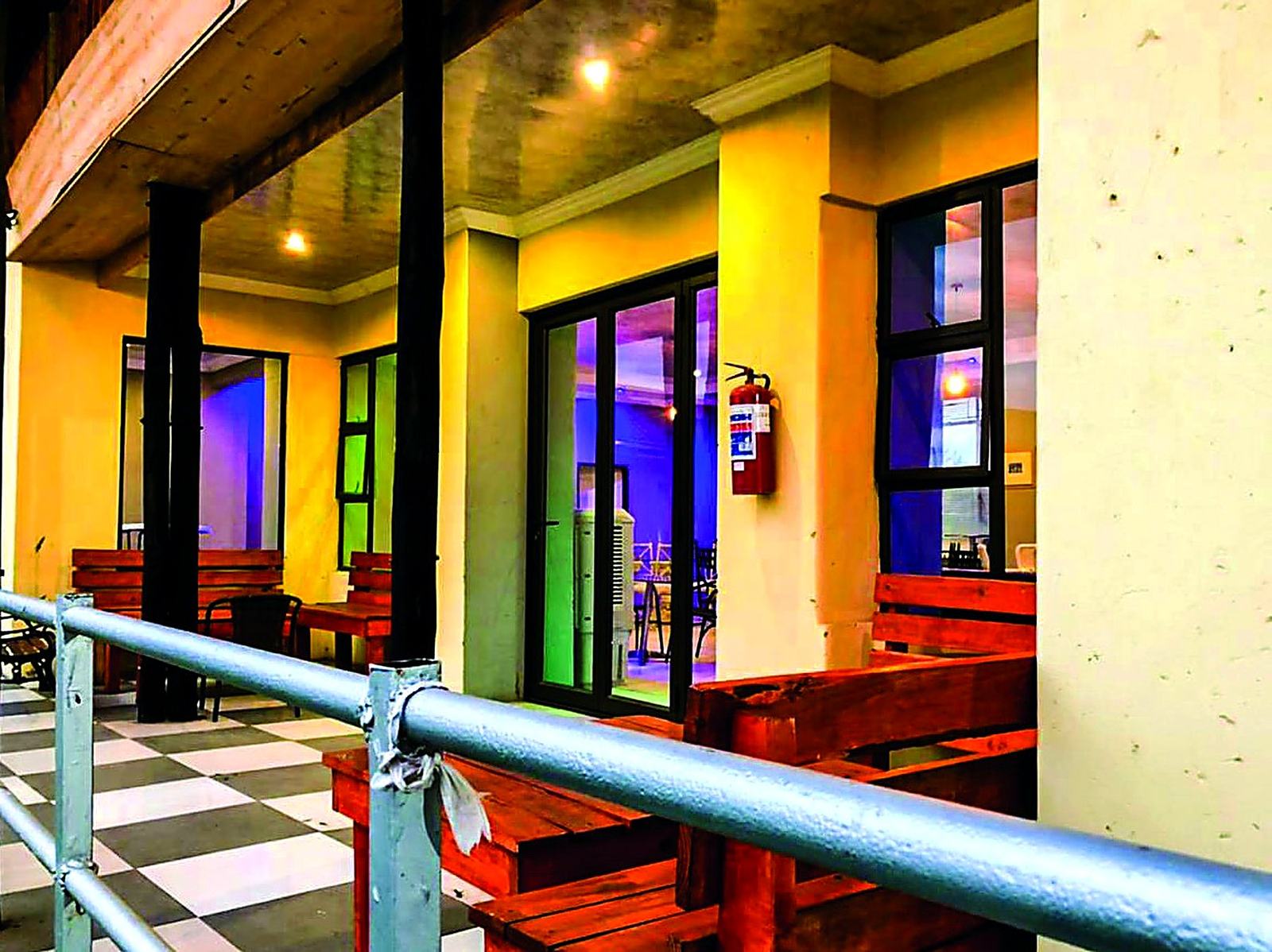 The entrance to the Kgalala Palace restaurant and bar in Vanderbijlpark