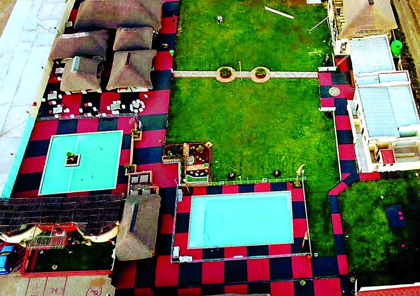 Our grounds from above